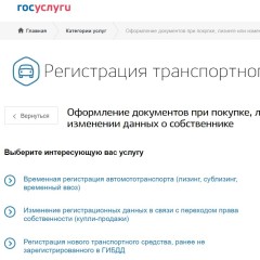 Договор купли-продажи машины можно оформить через портал госуслуг