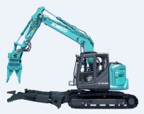 Kobelco запускает в Европе специальную универсальную машину для демонтажа и переработки материалов